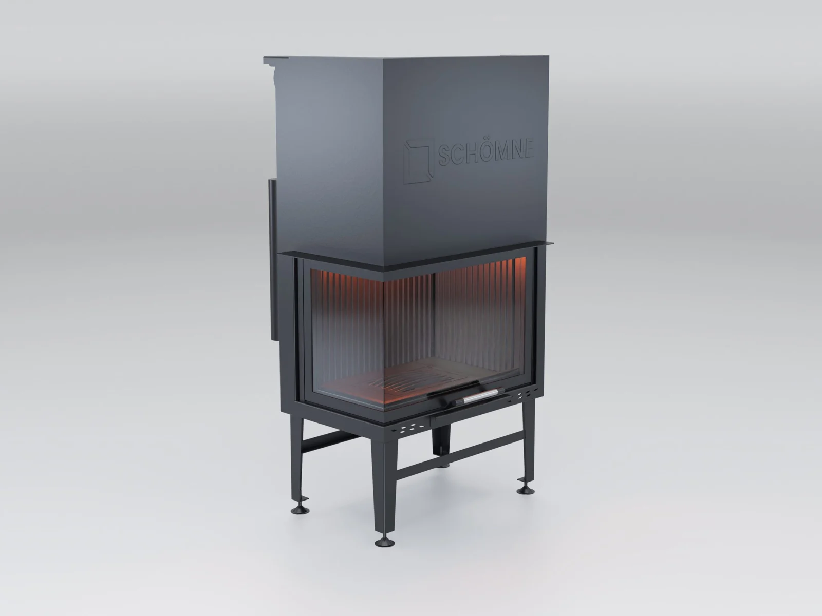 Elegance Asansörlü Şömine Haznesi Sol Açık 70 cm