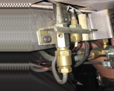 Doğalgazlı Şömine Teknik Detayları 8 termokupul unitesi